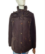 Piumino imbottito invernale Poliestere Marrone taglia S Donna Brand Best Company