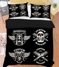 Set copripiumino nero modello