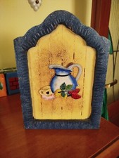 porta chiavi da appendere in legno lavorato