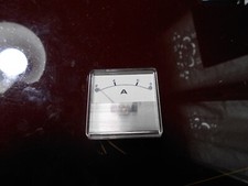 AMPEROMETRO ANALOGICO DA PANNELLO VINTAGE 2/8 A