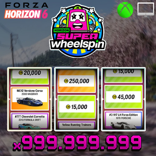 Forza horizon x999 999 - horizon, 6
