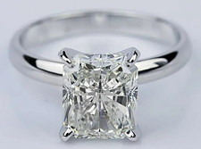 Anello Diamante Bianco