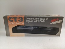 ALPHA ELETTRONICA CT3 commutatore switch di segnale audio video vcr