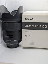 come NUOVO NEW SIGMA 35mm f/1.4 DG HSM Art per Nikon AF