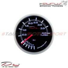 Manometro Pressione Turbo Turbina -1+4 -1 +4 bar DEPO Racing Diesel strumento 52