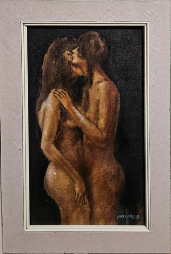 Giuseppe grembiale olio - olio, su