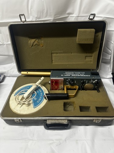 Metal detector vintage bianco