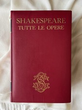 William Shakespeare, TUTTE LE