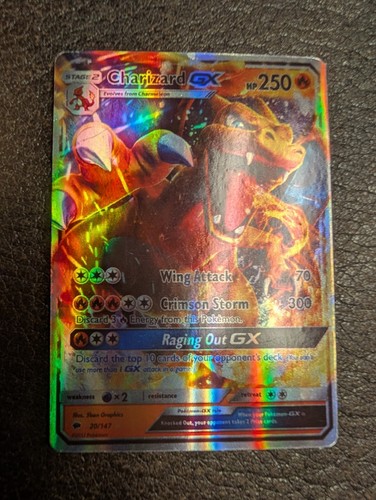 Charizard ultra rare 147 - gx, 20/147
