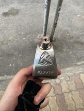 Blocca Disco Moto Kovix Con Allarme Integrato