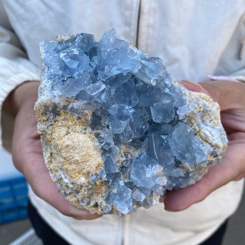 Libbre celestite grappolo - libbre,