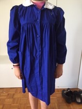 Grembiule per scuola colore blu per bimba perfette condizioni