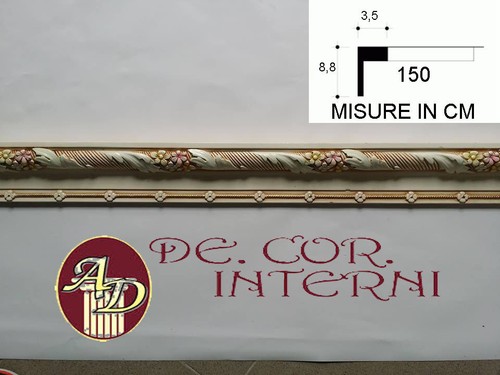 Cornici gesso decorato a - decorato,