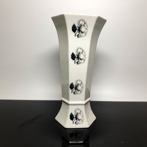 Elegante vaso esagonale - , in