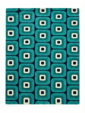 Tappeto geometrico moderno
