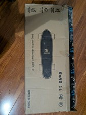 Monopattino Elettrico Longboard Elettrico con Telecomando Skateboar Elettrico...