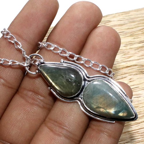 Collana lunga argento 925 - in,