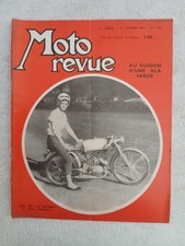 MOTO REVUE N°1562 21/10/1961 CYCLOMOTEUR ITAL JET - AU GUIDON D'UNE ALA VERDE