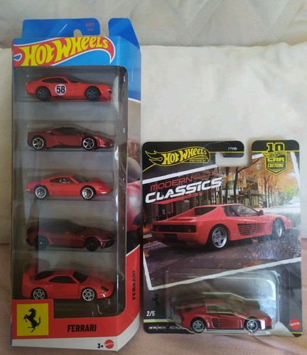 Hot wheels pack - wheels, ferrari