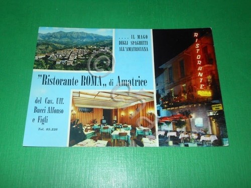 Cartolina amatrice - amatrice,