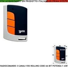 Telecomando Radiocomando VDS 3