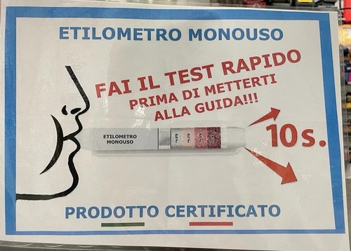 Etilometro certificato usa - , e