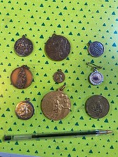 VATICANO LOTTO di 9 MEDAGLIE