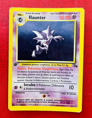 Lotto carte pokemon haunter - lotto,
