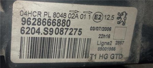 9628666880 faro anteriore - 9628666880,