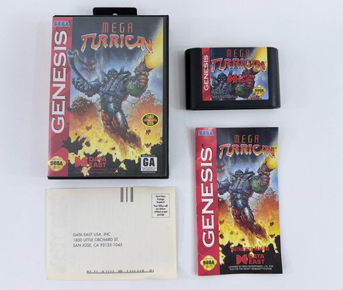 Mega turrican sega genesis - mega,