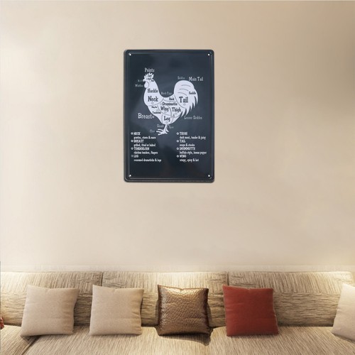 Manifesto metallo vintage - metallo,