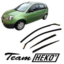 Deflettori Aria Per Ford Fiesta 2002-2008 5-Porte 2002-2008 Set 4 Antivento