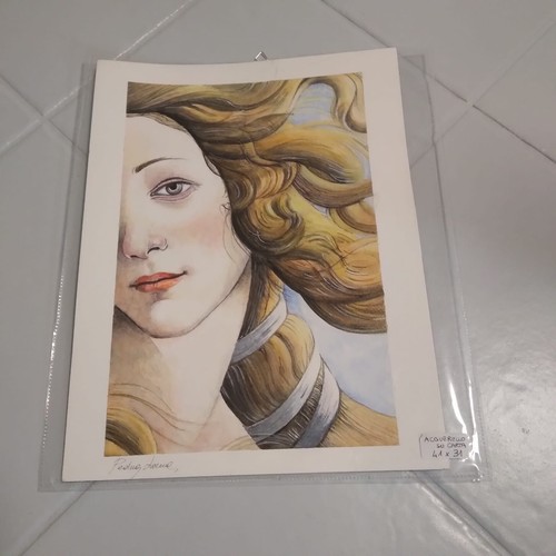 Dipinto acquarello carta - dipinto,