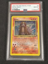 Pokemon PSA 8 ENTEI 6/64 Neo Revelation - 2001 ITA ITALIANO