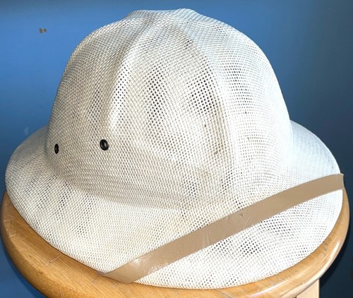 Elmetto safari vintage paglia - vintage,