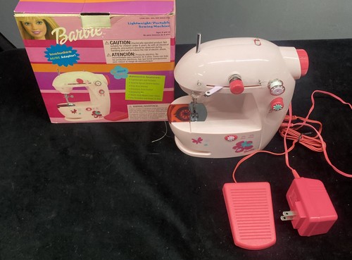 Barbie macchina cucire rosa - cucire,