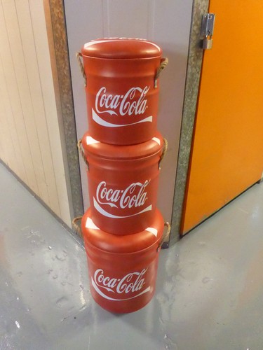 Sgabello coca cola rosso - coca,