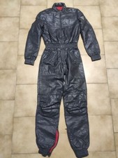 Tuta moto vintage Dainese da donna colore grigio