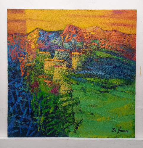 Dipinto quadro paesaggio - dipinto,