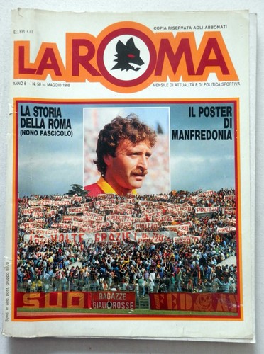 Roma calcio rivista - as, la