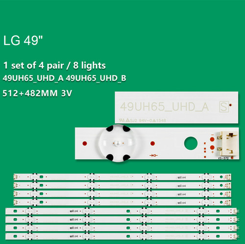 Kit barre strip led lg - tv,