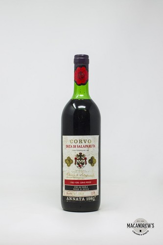 Corvo salaparuta 1981 - corvo,