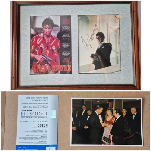 Scarface pacino signed - scarface,