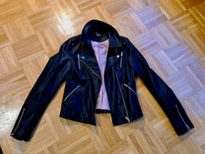 NEW - Giacca ecopelle biker