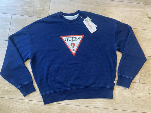 Felpa oversize guess jeans - felpa,