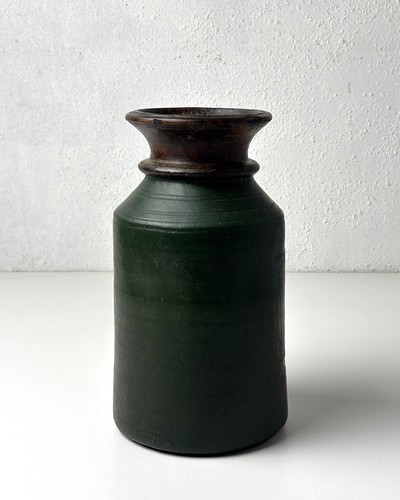 Antico vaso legno fatto a - in,