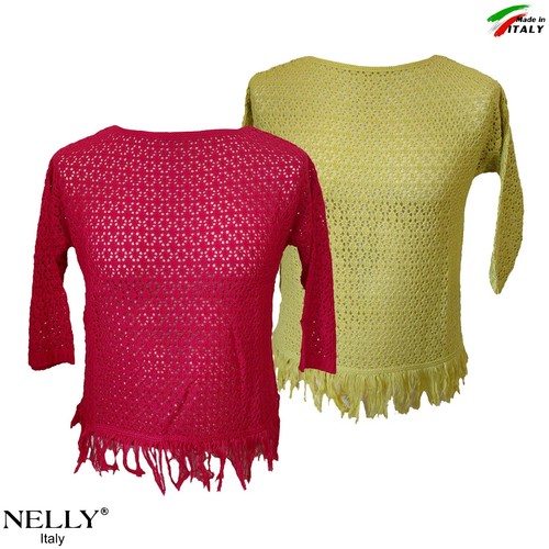 Maglia donna manica cotone - maglia,