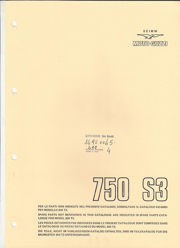 Moto guzzi 750 dal - t3),