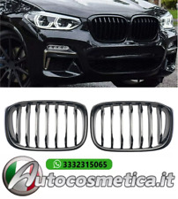 OFFERTA GRIGLIE RENI CALANDRA NERA LUCIDA BMW X3 G01 X4 G01 MSPORT 18-21