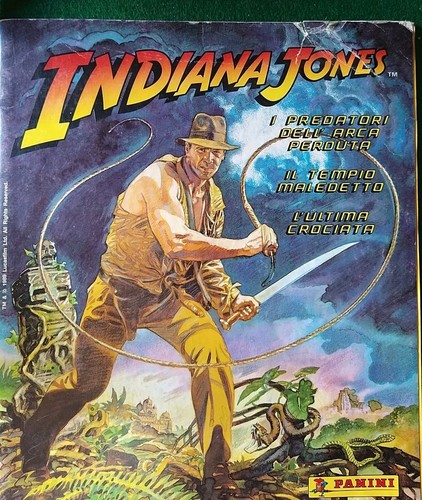Album indiana jones panini - album,